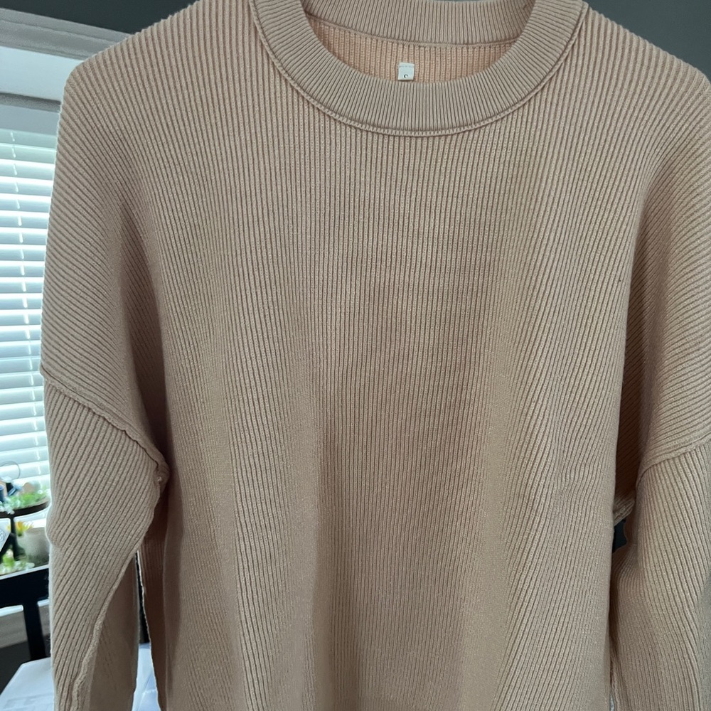 Amazon crewneck sweater, size small